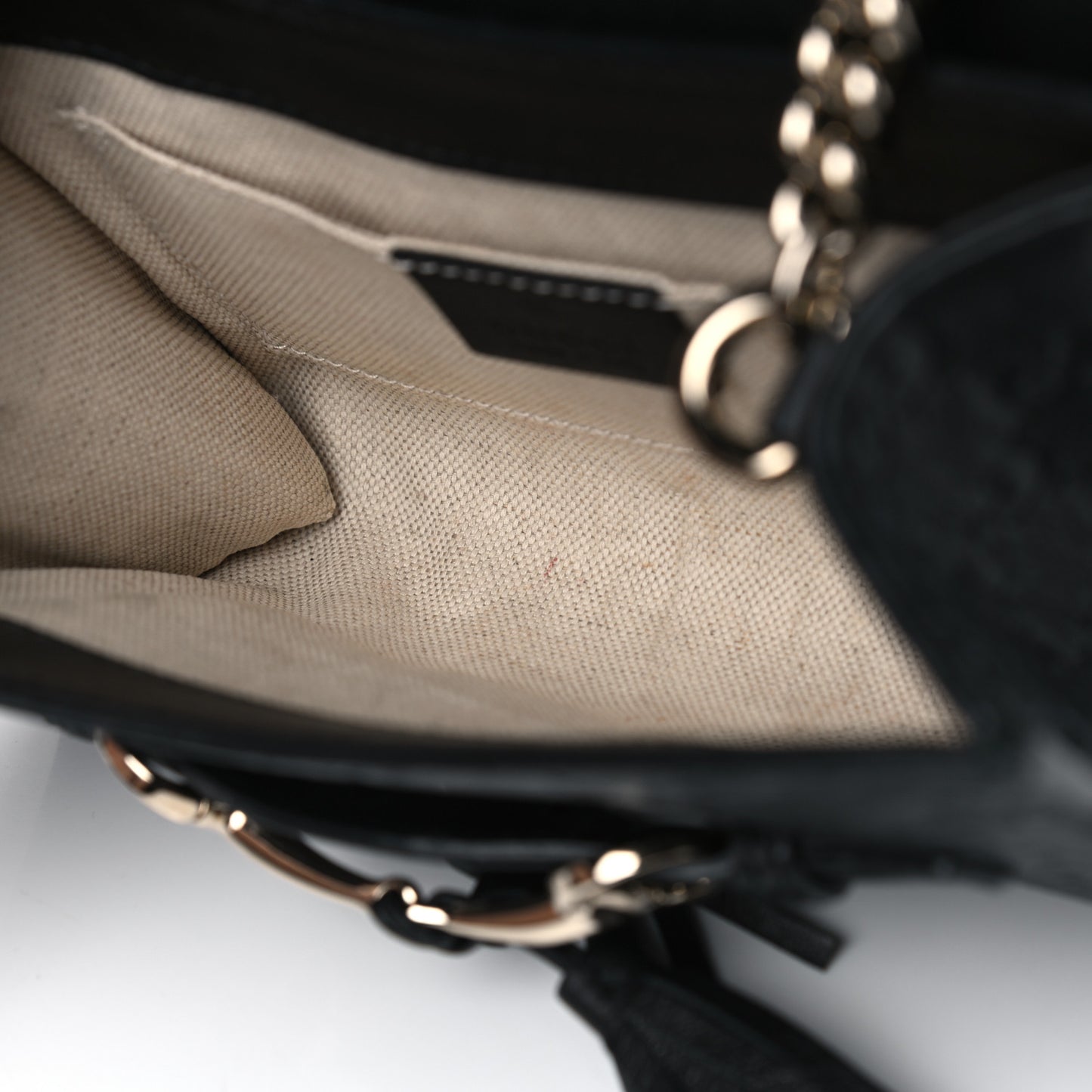 Guccissima Mini Emily Shoulder Bag Black