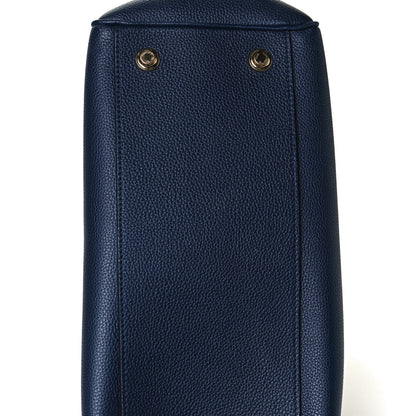 Louis Vuitton Veau Nuage Milla MM Bleu Marine 14 of 15