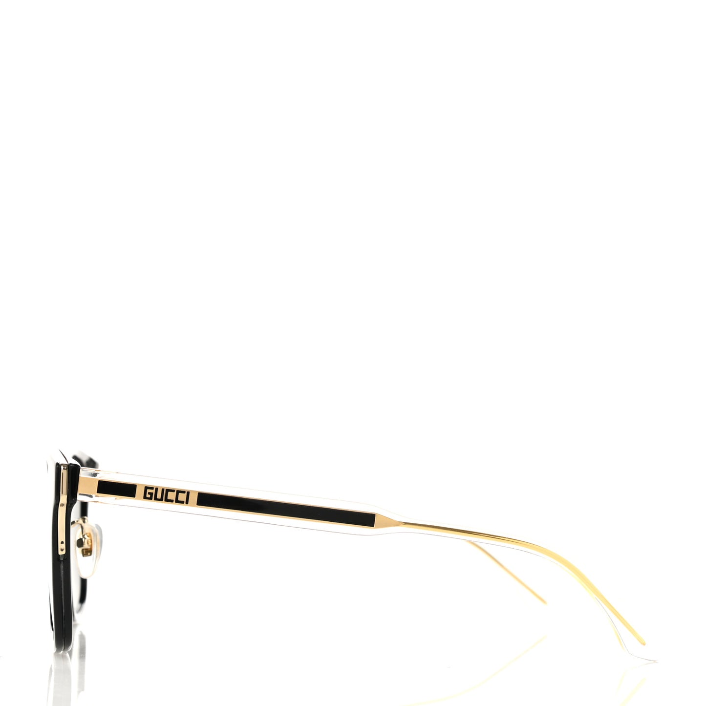 Acetate Specialized Fit Square Sunglasses GG0563SK Havana