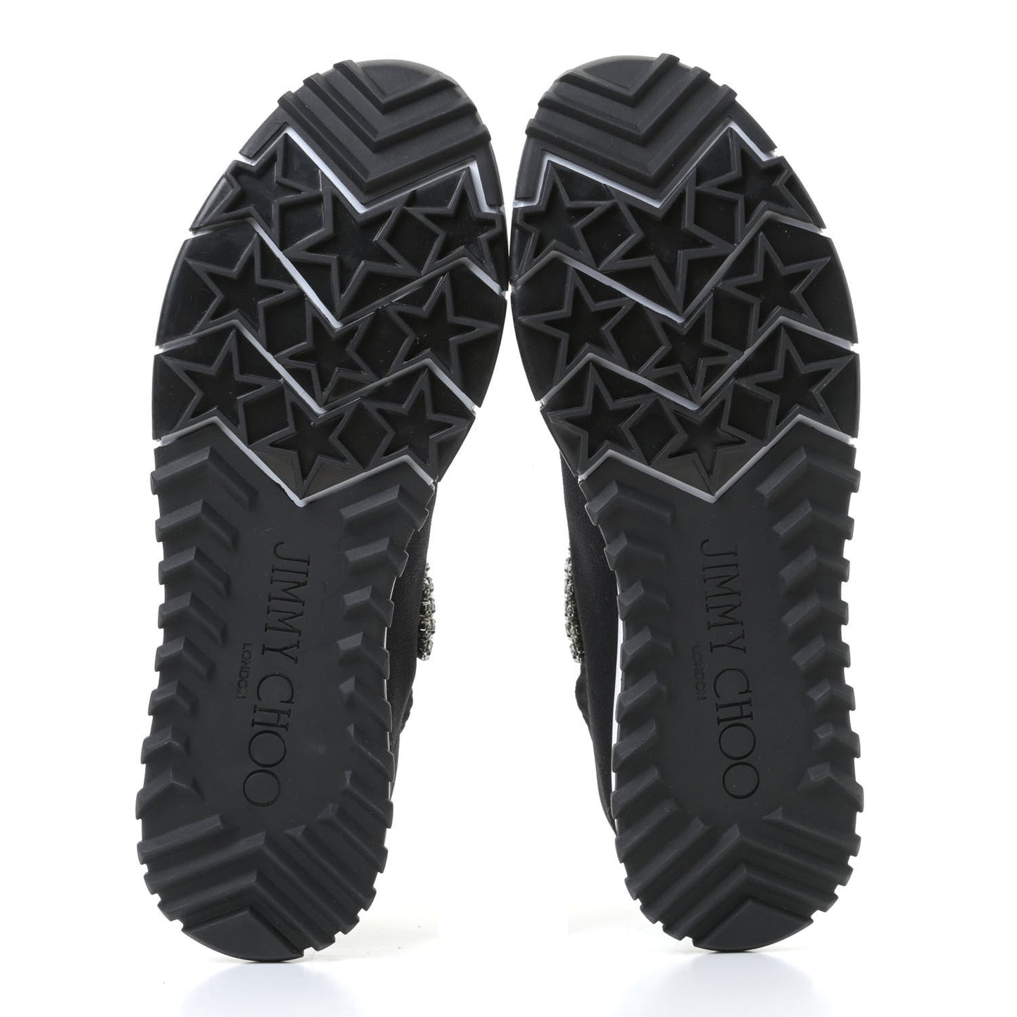Knit Crystal Verona Sneaker 37.5 Black