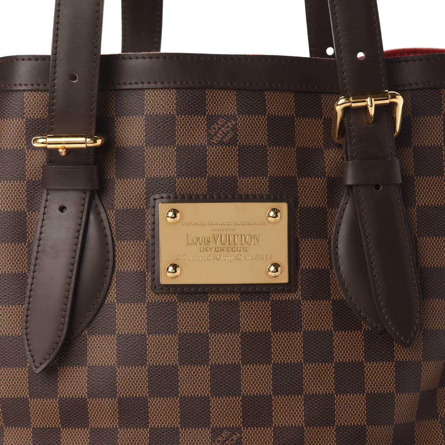 Louis Vuitton Damier Ebene Hampstead MM 9 of 9