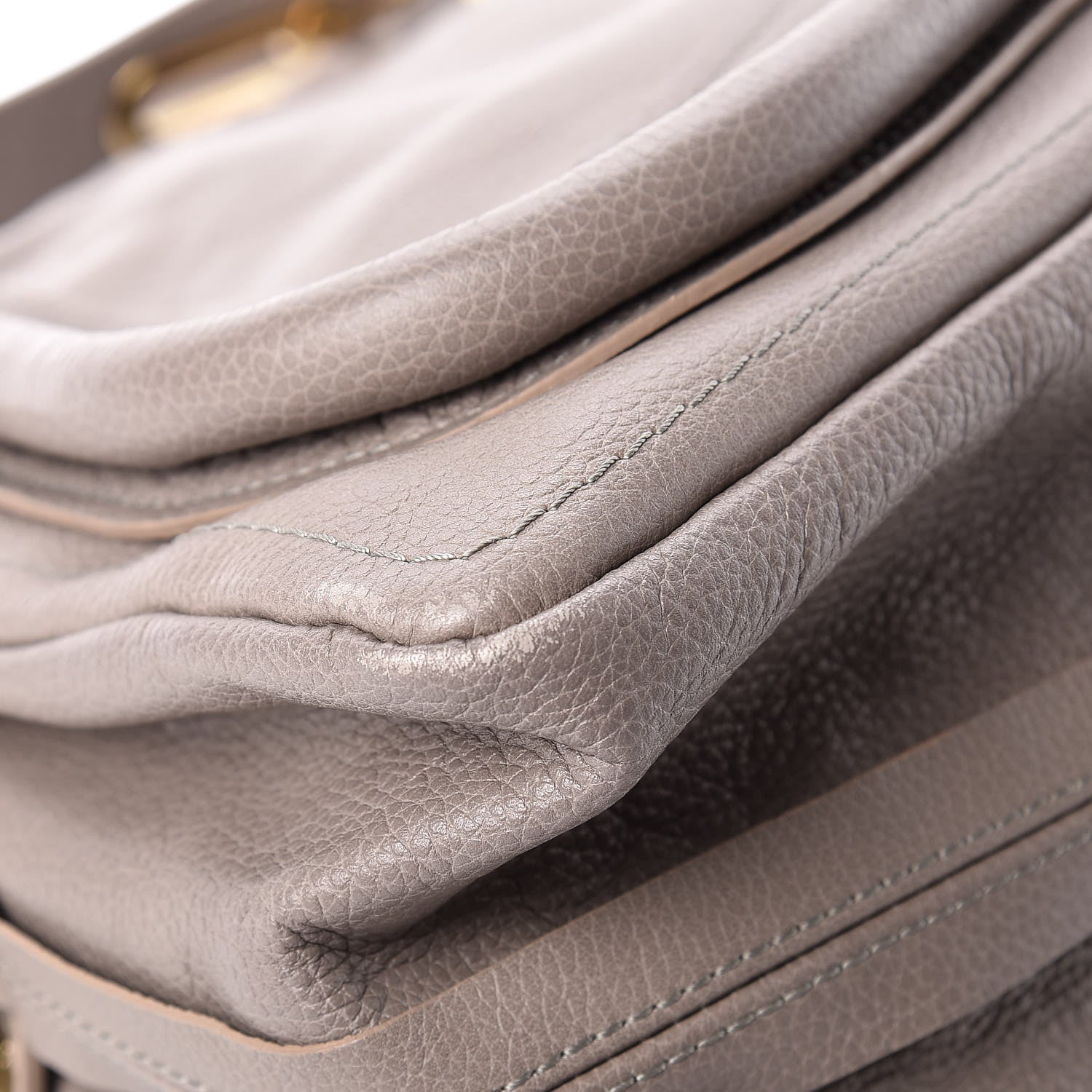 Chloe Calfskin Medium Paraty Cashmere Grey 9 of 12