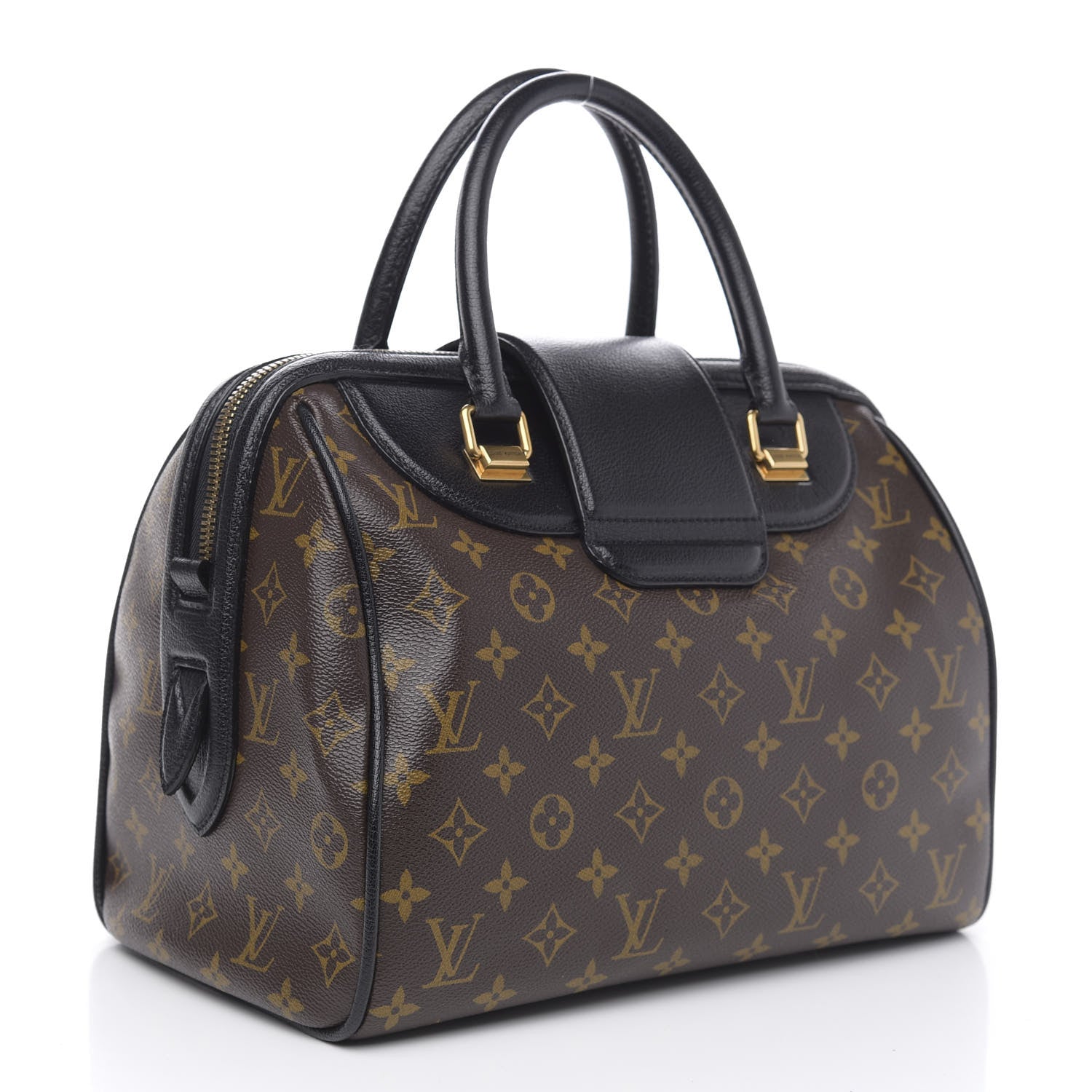 Louis Vuitton Monogram Golden Arrow Speedy Black 3 of 8