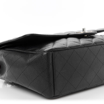 Chanel Caviar Quilted Maxi Double Flap Black 10 of 11