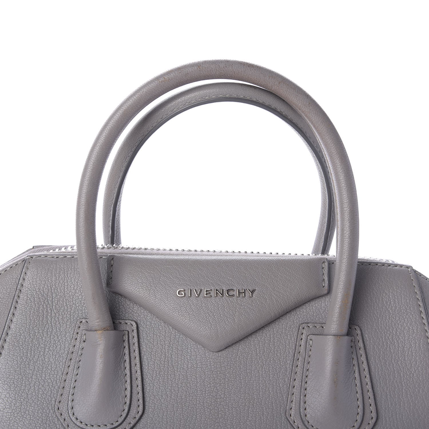 Givenchy Sugar Goatskin Small Antigona Pearl Grey 11 of 13
