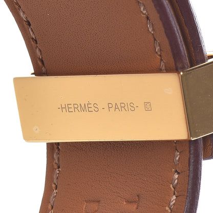 Hermes Epsom Collier de Chien 24 Bracelet T2 Gold 6 of 7