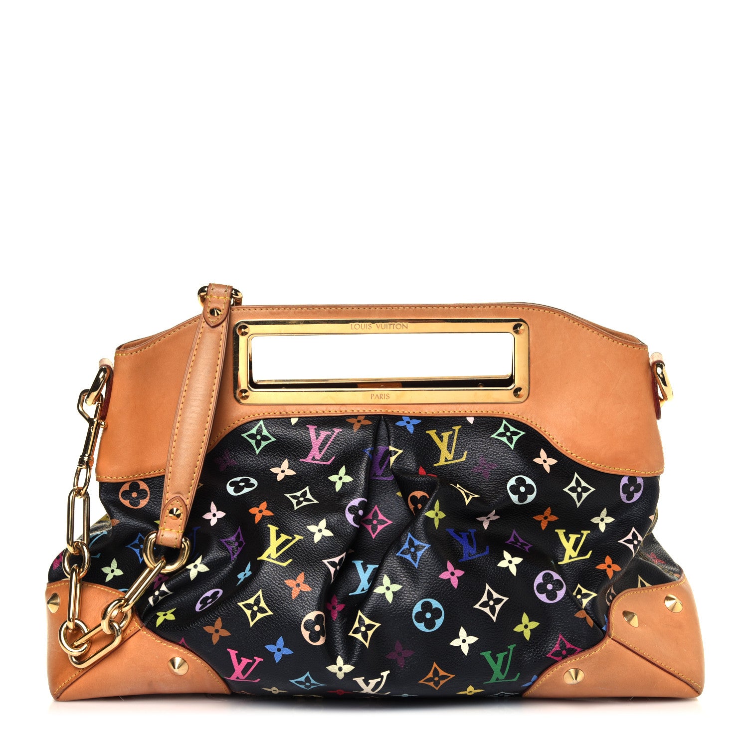 Louis Vuitton Monogram Multicolor Judy GM Black 1 of 8