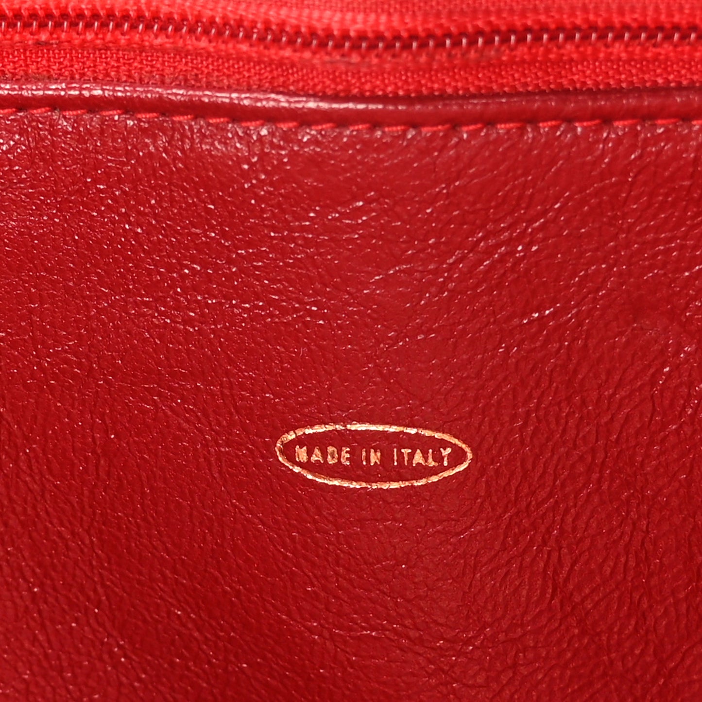 Alligator Shoulder Bag Red