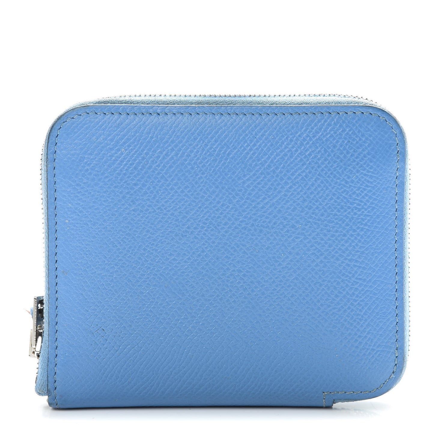 Epsom Silk'In Compact Wallet Bleu Paradis