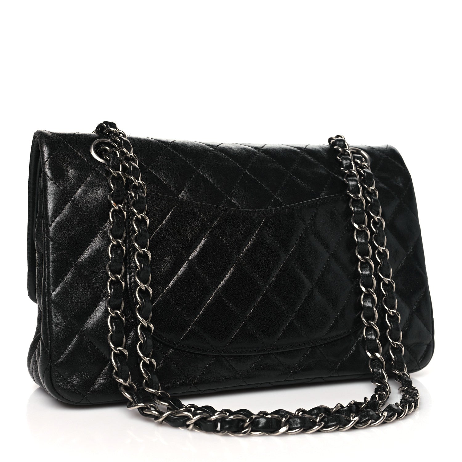 Chanel Aged Calfskin Quilted 2.55 Reissue 225 Flap Black 3 of 11
