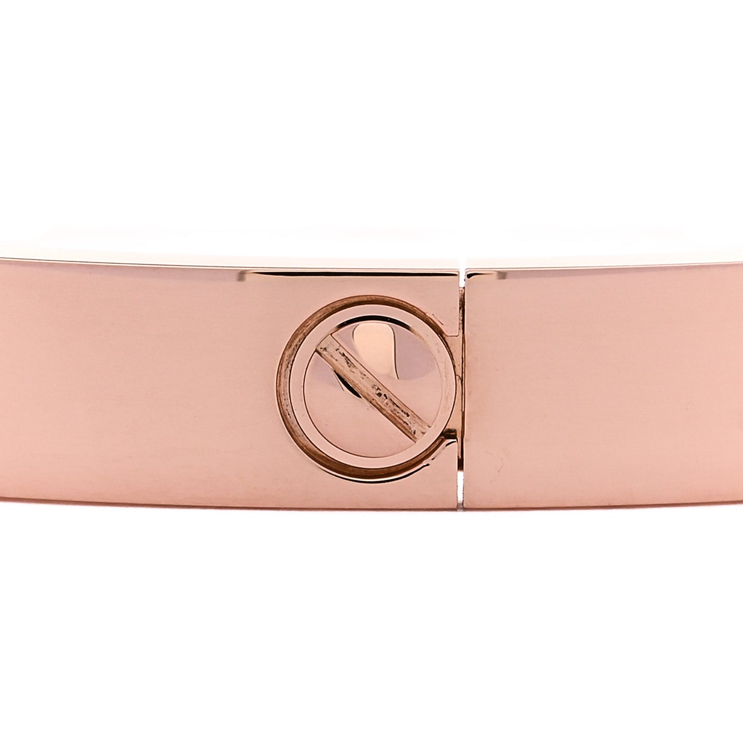 18K Pink Gold 4 Diamond LOVE Bracelet 19