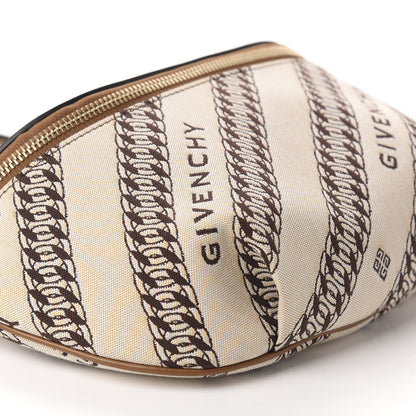 Givenchy Calfskin Canvas Bond Belt Bag Beige 6 of 11
