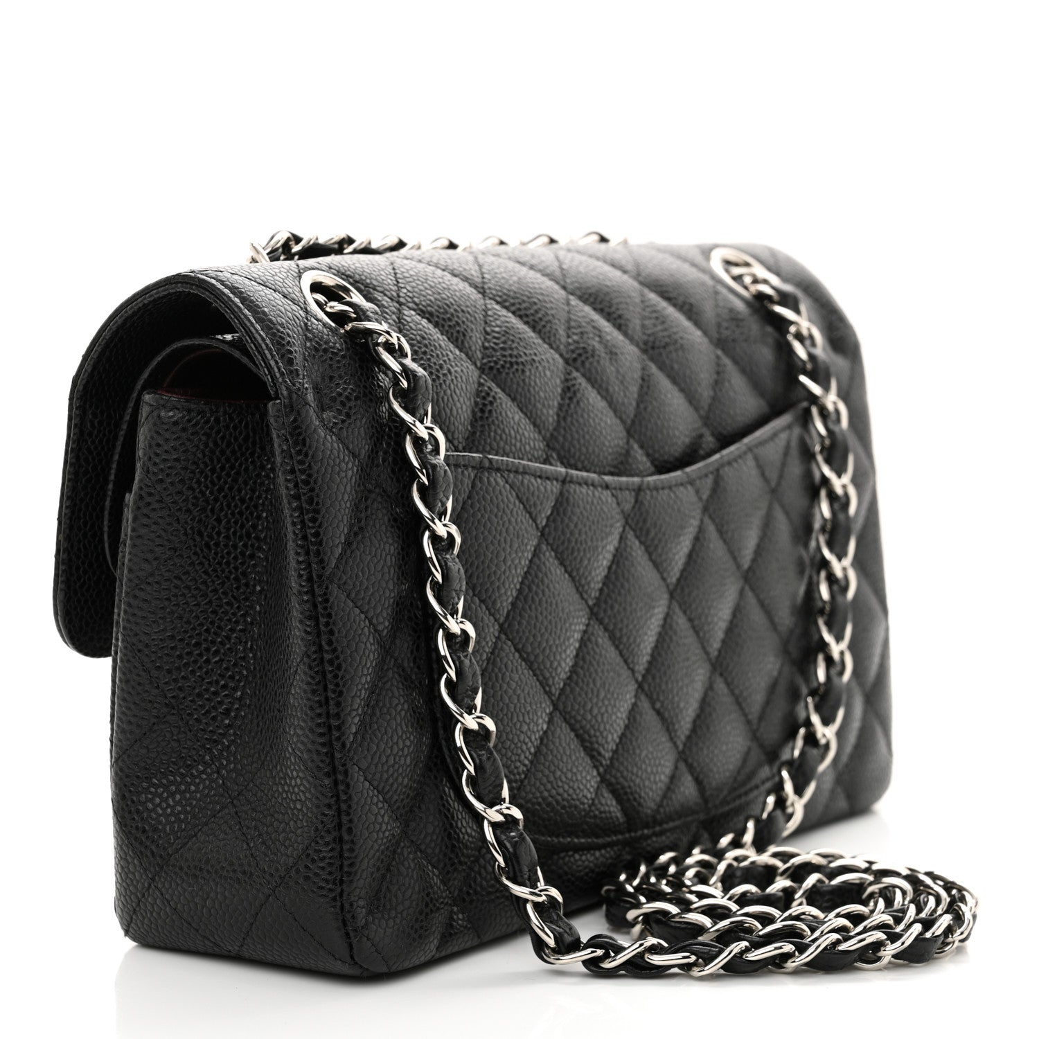 Chanel Caviar Quilted Small Double Flap Black 3 of 13
