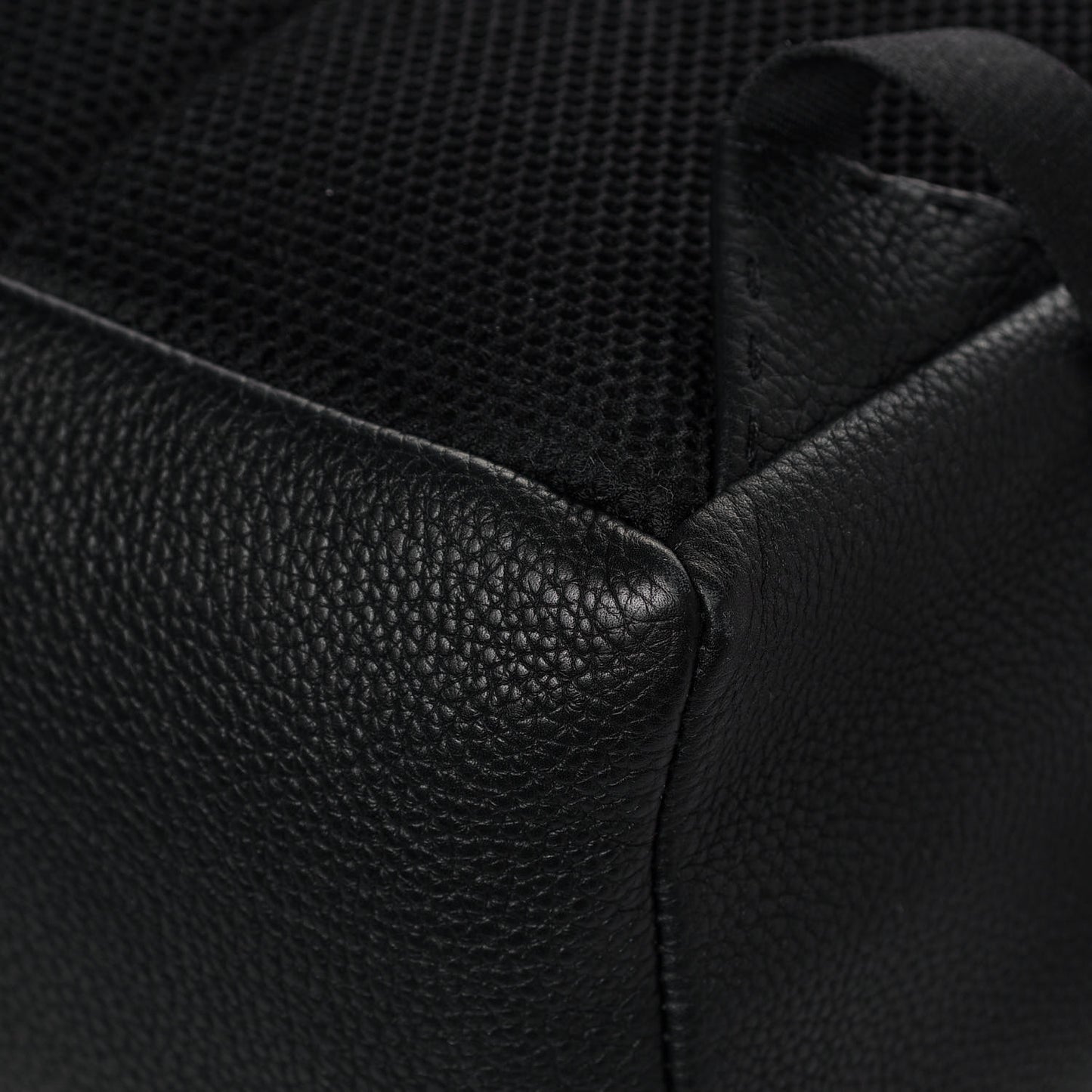 Cuoio Romano Selleria Crocodile Monster Eyes Backpack Black Girasole