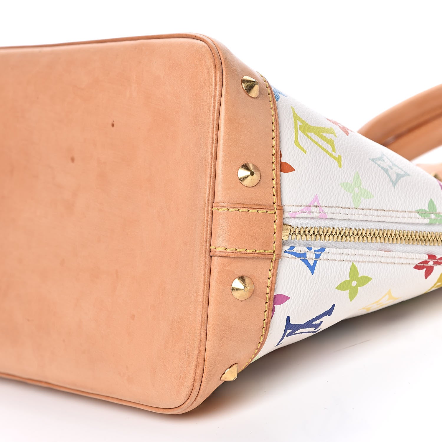 Louis Vuitton Monogram Multicolor Alma White 14 of 16