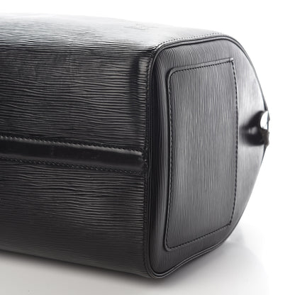 Louis Vuitton Epi Speedy 30 Black 6 of 12