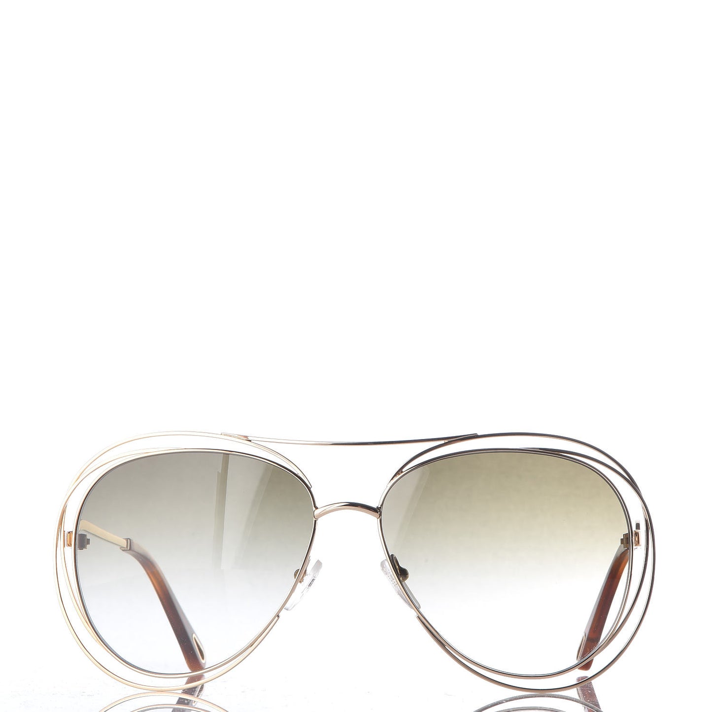 Carlina Round Sunglasses CE134S Gold