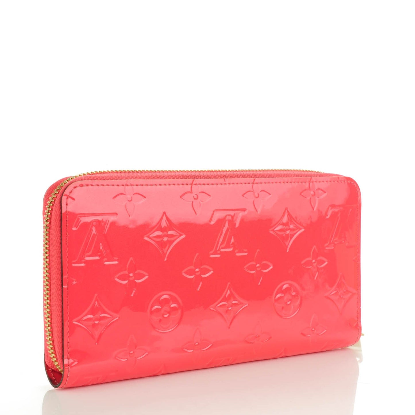 Vernis Zippy Wallet Rose Litchi