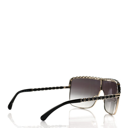 Chanel Metal Shield Sunglasses 71368 Grey 4 of 7