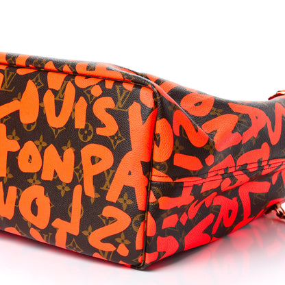 Louis Vuitton Monogram Graffiti Neverfull GM Orange 7 of 10
