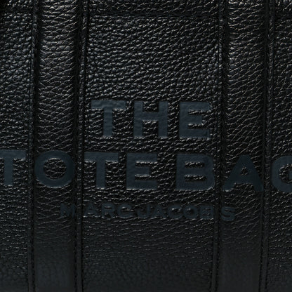 Marc Jacobs Grained Calfskin Micro The Tote Bag Black 9 of 12