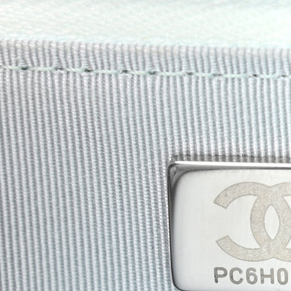 Chanel Caviar Quilted Wallet On Chain WOC Light Blue 8 of 12