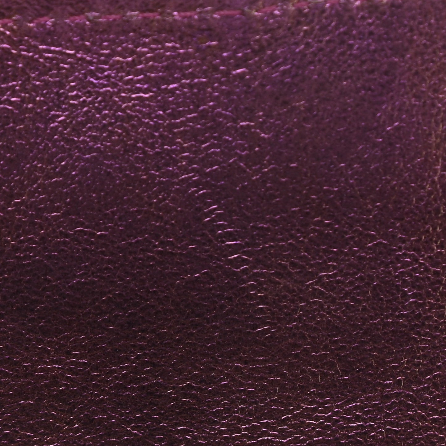 Iridescent Lambskin Quilted Mini Rectangular Flap Purple