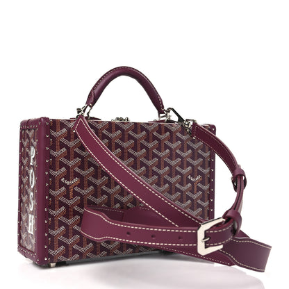 Goyard Goyardine Grand Hotel Trunk Bag Bordeaux 3 of 12