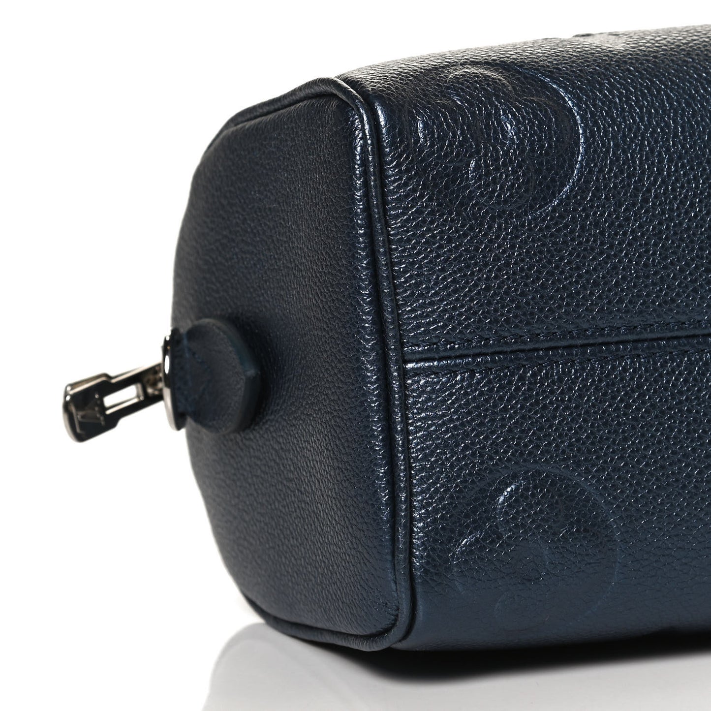 Metallic Empreinte Monogram Giant Speedy Bandouliere 20 Navy Nacre