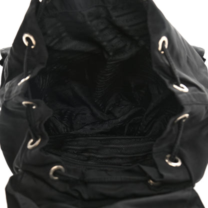 Prada Tessuto Nylon Saffiano Medium Backpack Black 4 of 20