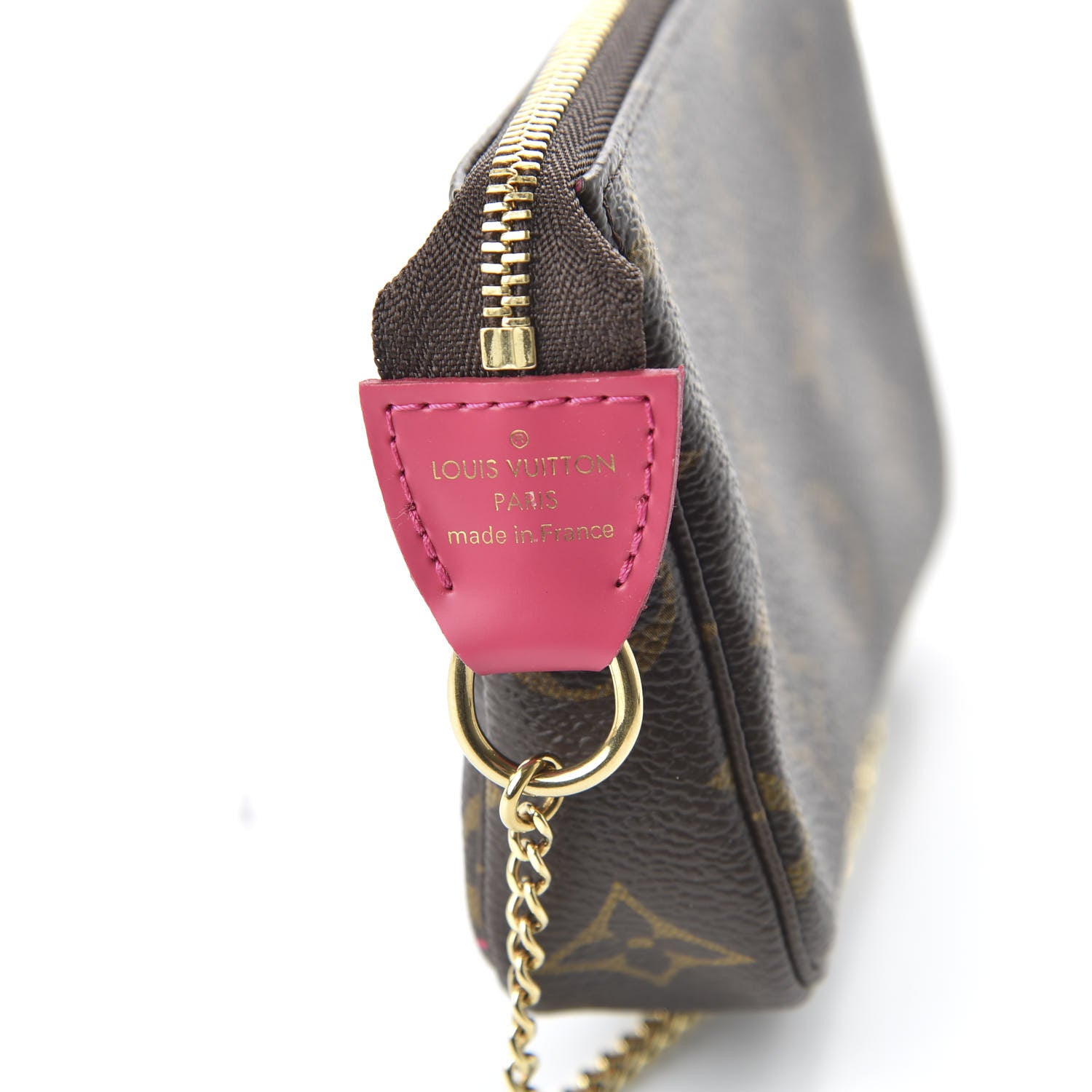 Louis Vuitton Monogram 2020 Christmas Animation Roller Coaster Mini Pochette Accessories Pivoine 10 of 11
