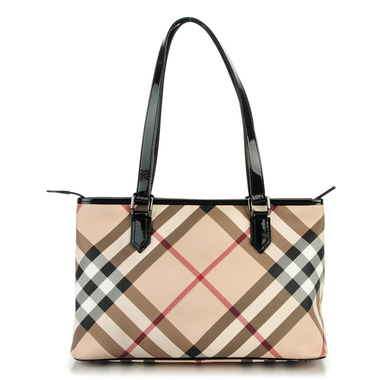 Burberry Supernova Check Regent Tote Black 1 of 8