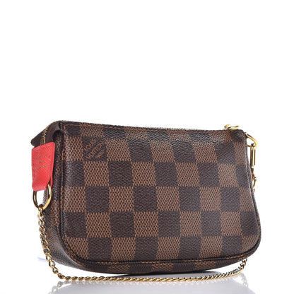 Louis Vuitton Damier Ebene 2016 Christmas Animation Mini Pochette Accessories 3 of 7