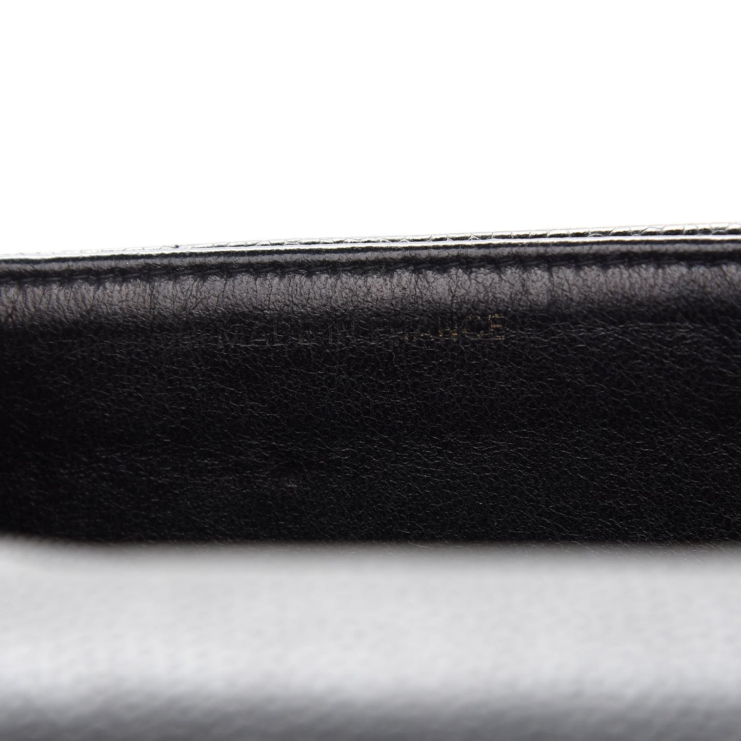 Caviar Horizontal Quilted Jumbo Single Flap Black