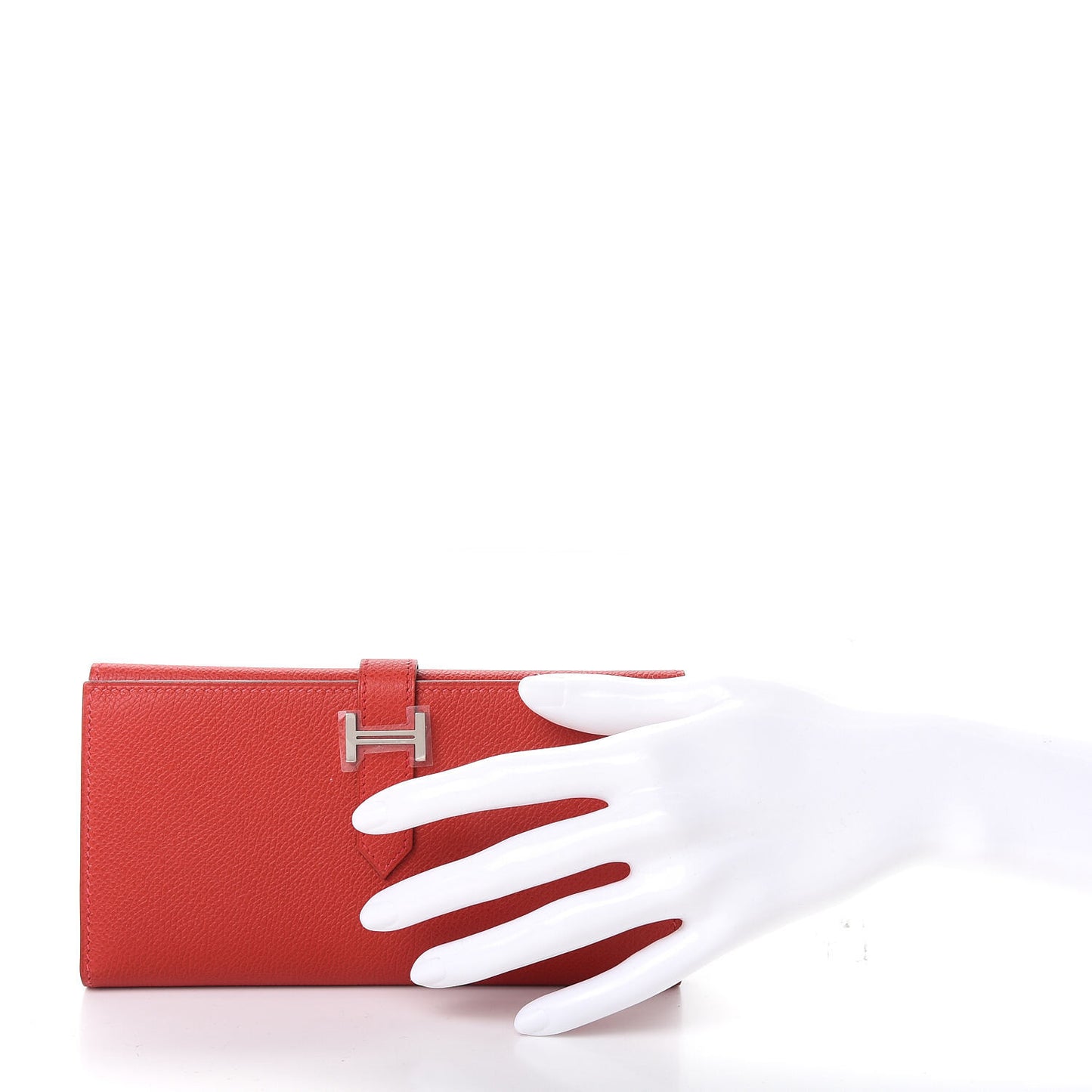 Epsom Bearn Gusset Wallet Rouge Casaque