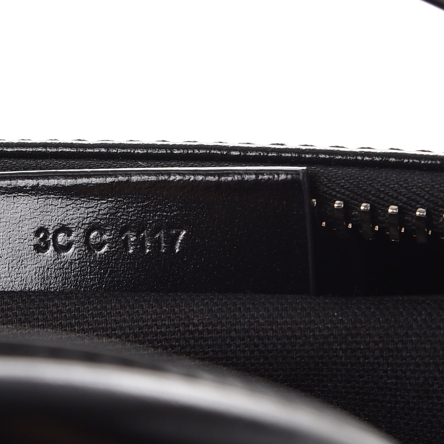 Shiny Lord Calfskin Small Antigona Black