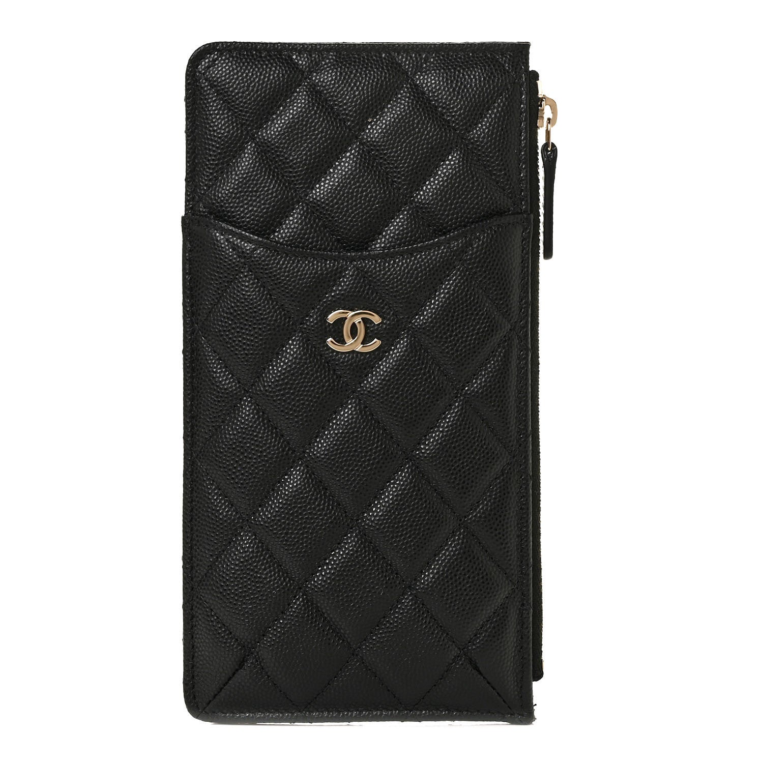 Chanel Caviar Quilted Classic iPhone Pouch Black 1 of 10