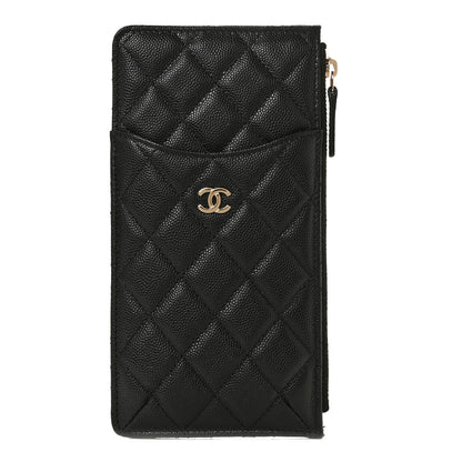 Chanel Caviar Quilted Classic iPhone Pouch Black 1 of 10
