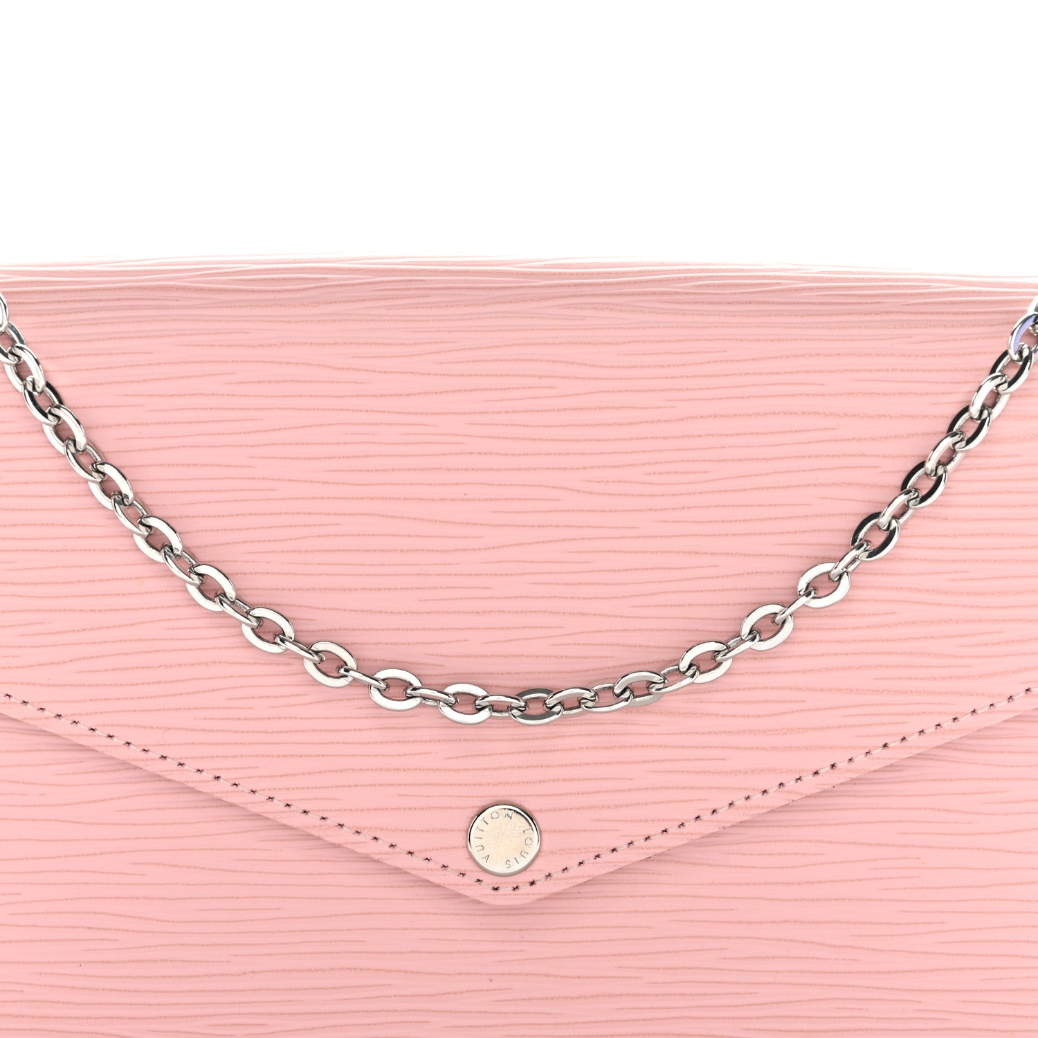 Louis Vuitton Epi Pochette Felicie Rose Ballerine 9 of 13
