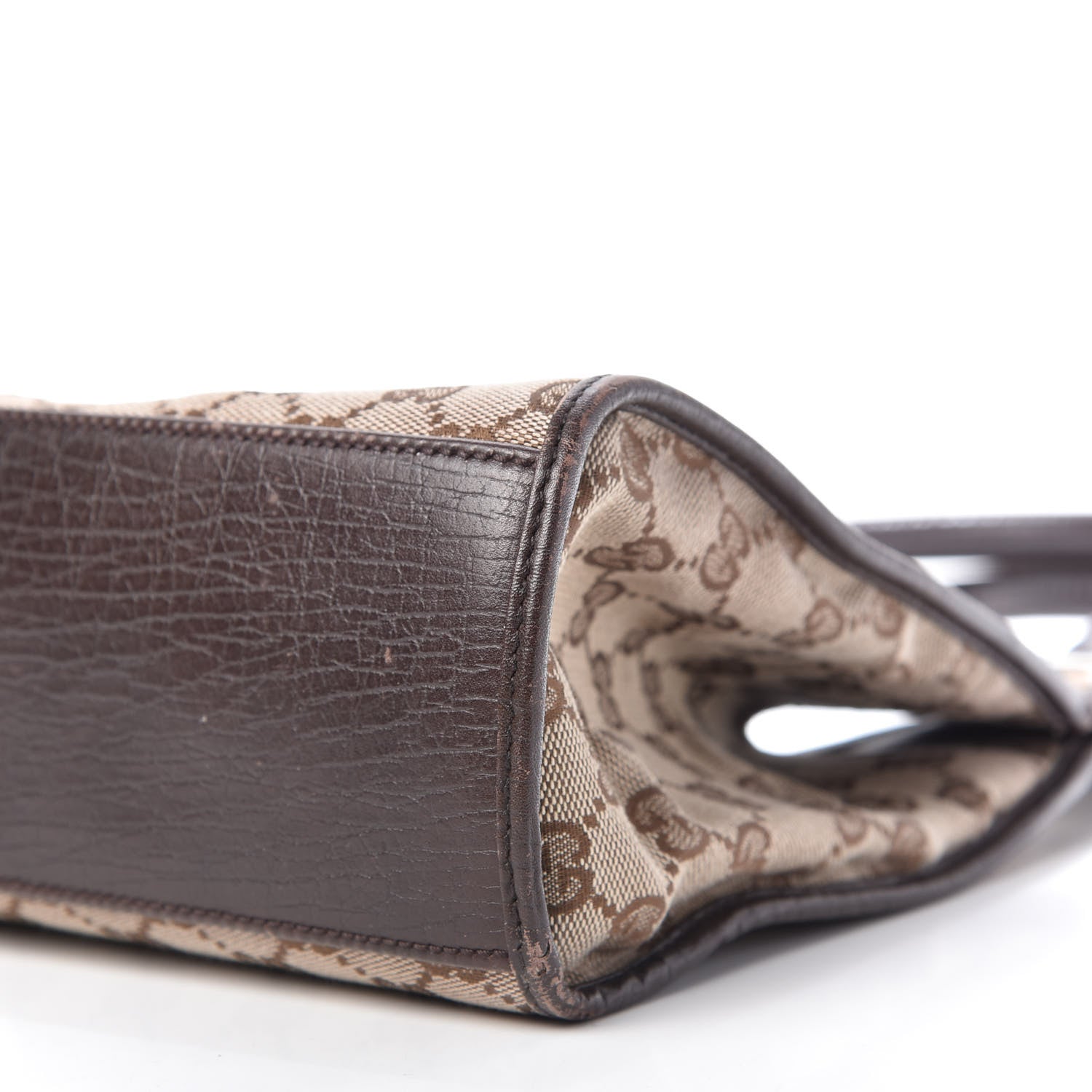 Gucci Monogram Small Bardot Bag Brown 7 of 12