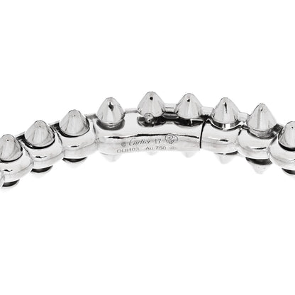 Cartier 18K White Gold Medium Clash De Cartier Bracelet 17 4 of 5