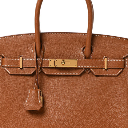 Hermes Togo Birkin 30 Gold 8 of 11