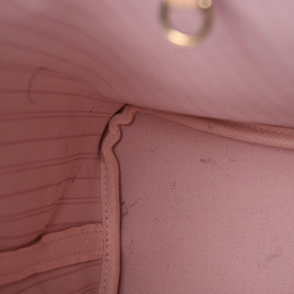 Louis Vuitton Damier Azur Neo Neverfull MM Rose Ballerine 9 of 11