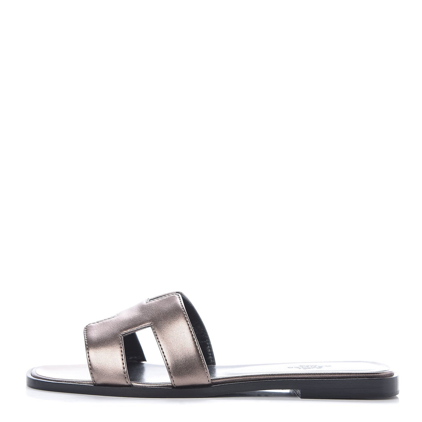 Metallic Nappa Oran Sandals 38.5 Or Vieilli