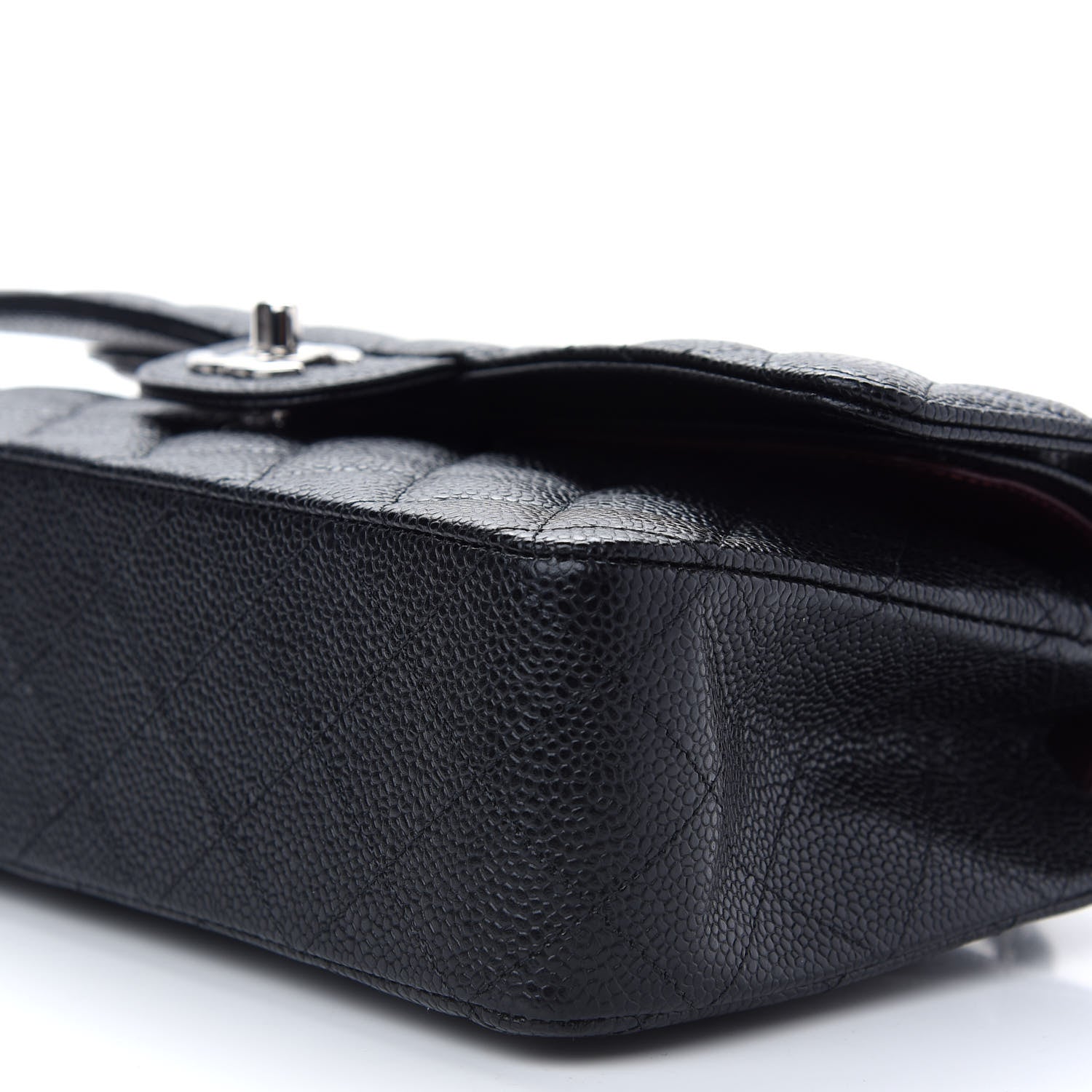 Chanel Caviar Quilted Medium Double Flap Black 9 of 9