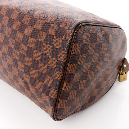 Louis Vuitton Damier Ebene Speedy 30 12 of 13