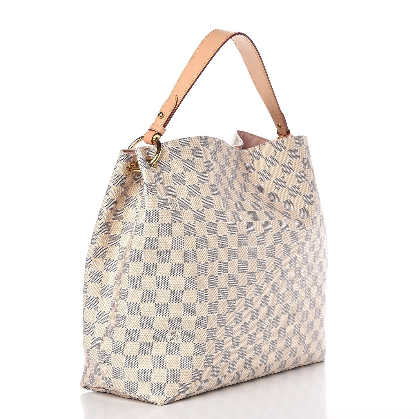 Damier Azur Graceful MM Rose Ballerine