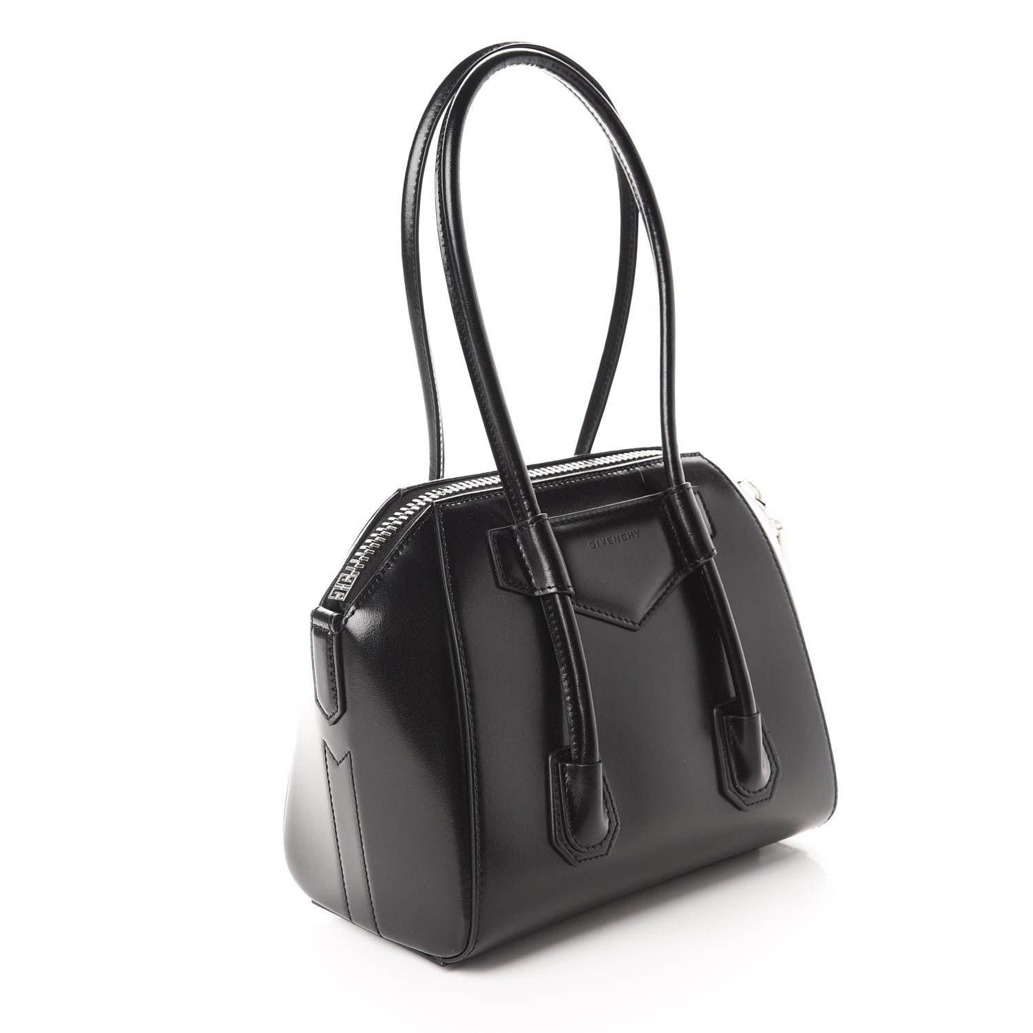 Givenchy Box Calfskin Mini Lock Antigona Black 3 of 10