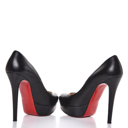 Christian Louboutin Kid Bianca 140 Pumps 37 Black 6 of 10