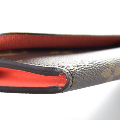 Louis Vuitton Monogram Emilie Wallet Poppy 8 of 12
